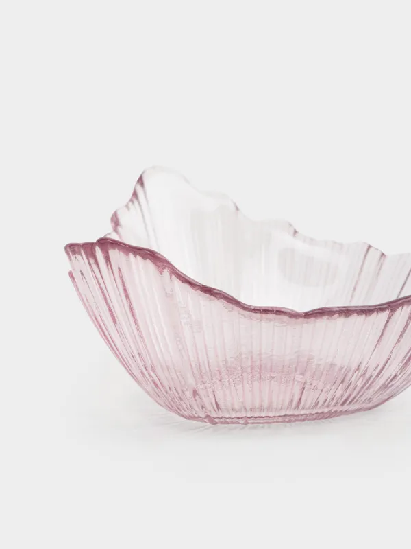 Салатник, 15х7 см, 250 мл, стекло Р, лиловый, Verge, image-1