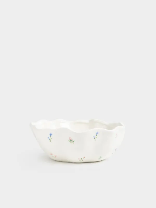 Салатник, 21х8 см, Нежные цветы, El flora, image-0