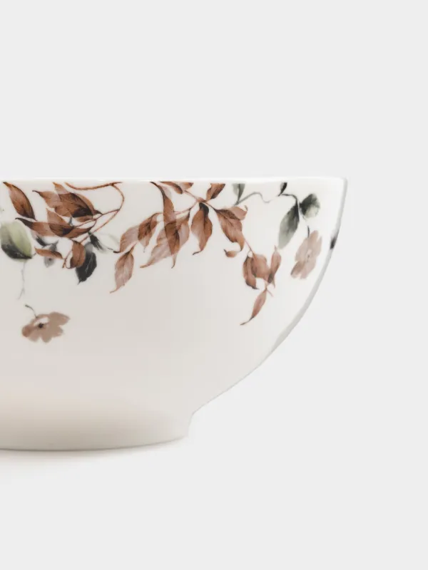 Салатник, 16х7 см, 700 мл, фарфор N, Осенние цветы, Refined floral, image-2