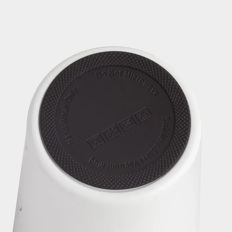 Термокружка, 350 мл, сталь/пластик, белая, с надписью, Coffee time, image-3