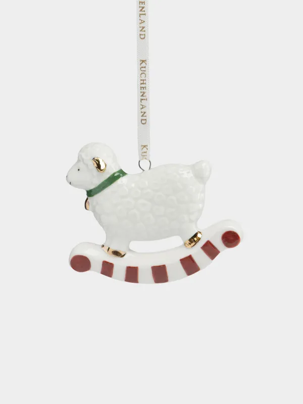 Набор елочных игрушек, 8 см, 2 шт, Баран/Елка, Figure christmas, image-2