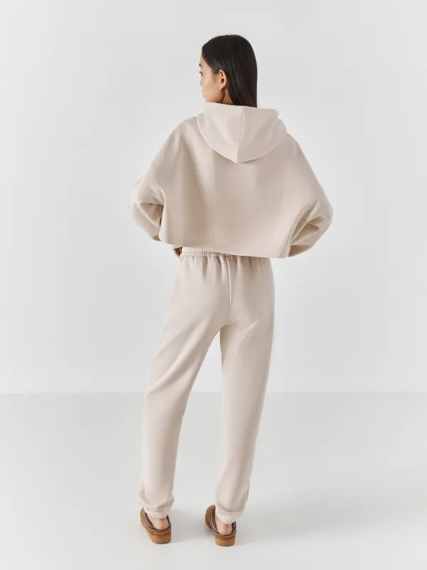 Худи женское, хлопок/полиэстер, песочное, Fidelma, image-7