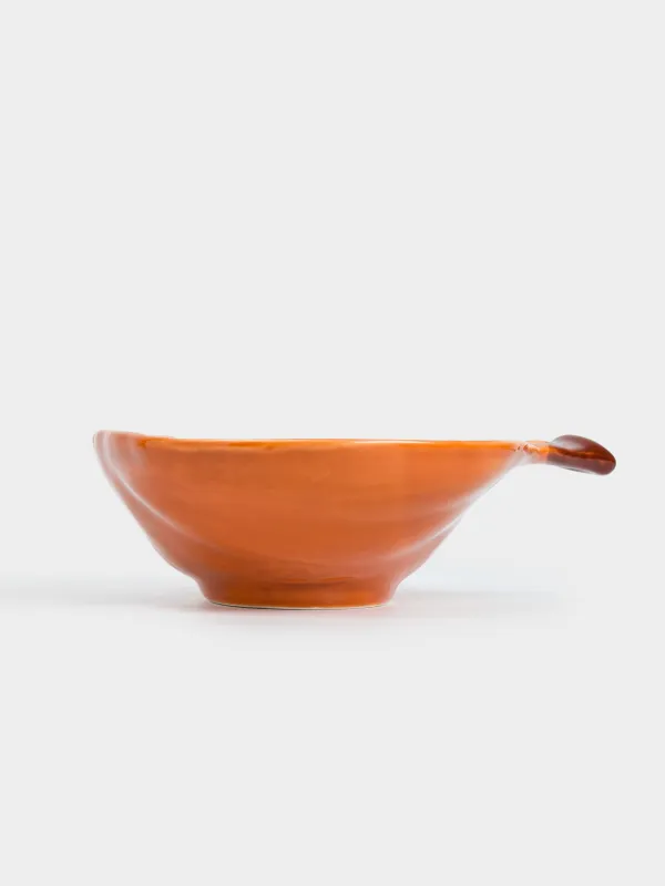 Салатник, 21х6 см, 480 мл, керамика, оранжевый, Тыква, Forest symphony, image-3