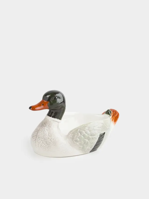 Блюдо глубокое, 34х20х17 см, Селезень, Duck, image-0