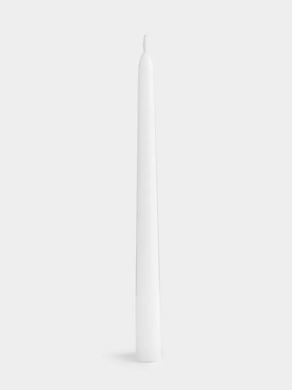 Свеча ароматическая, 26 см, 6 шт, тонкая, Cinnamon, Luxury white, image-1