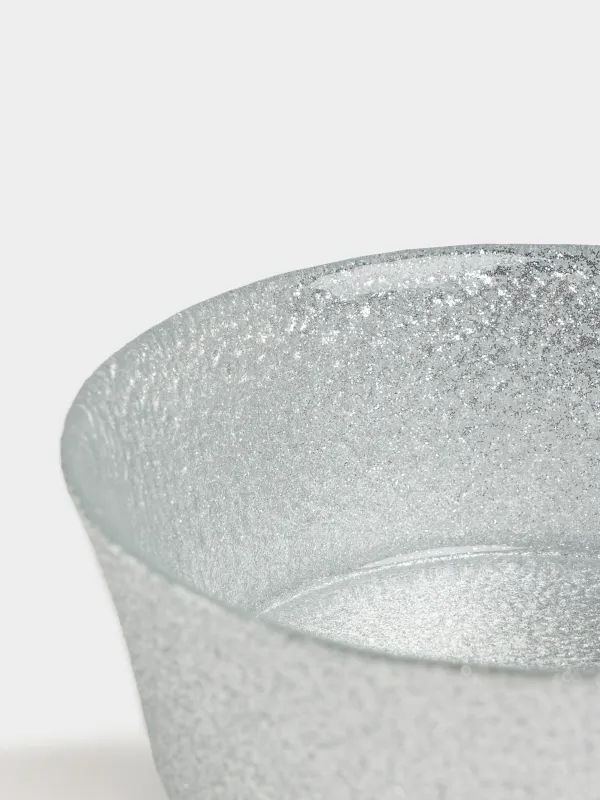 Пиала, 14х5 см, 450 мл, стекло Р, серебристая, Cracle, image-4