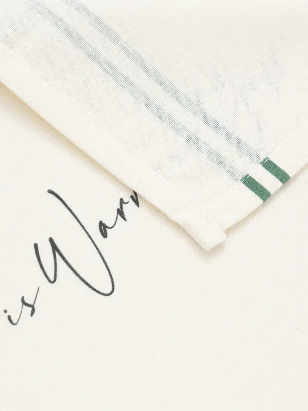 Полотенце кухонное, 40х60 см, хлопок, молочное, Ежи, Hedgehog christmas, image-3