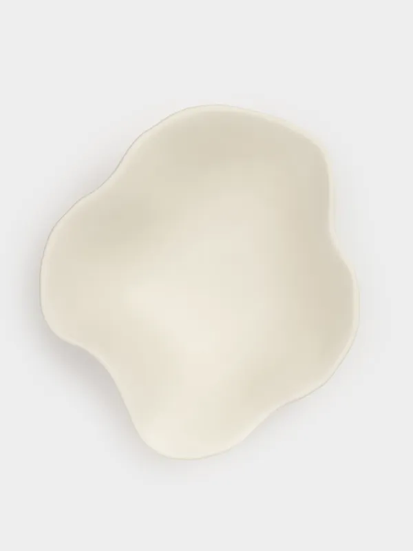 Пиала, 13х5 см, 200 мл, керамика D, молочная, Винтажные цветы, La flore, image-3