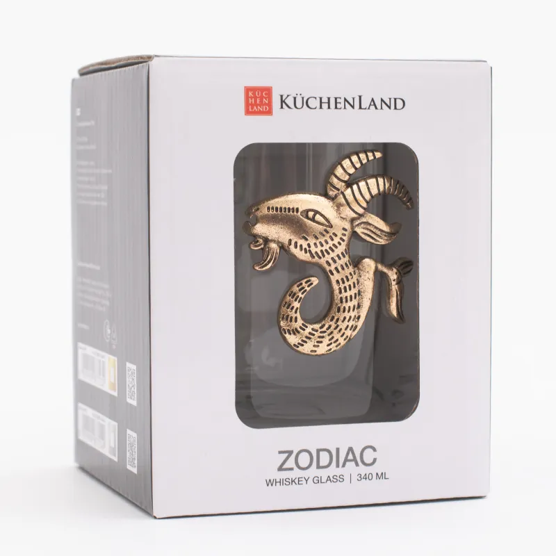 Стакан для виски, 340 мл, Козерог, Zodiac, image-5