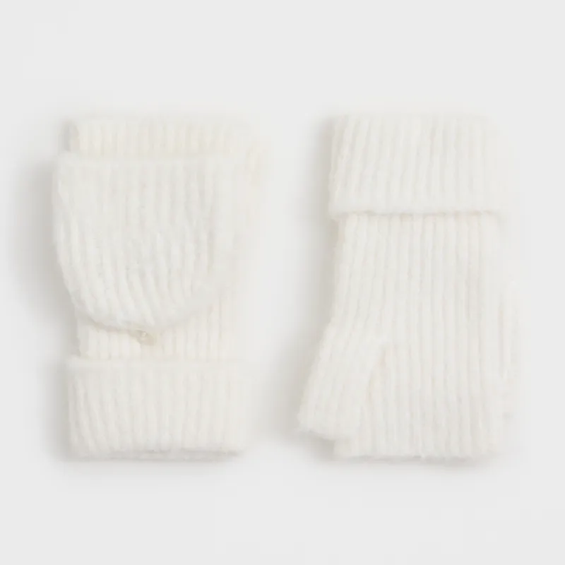 Варежки женские, Knitting fuzz