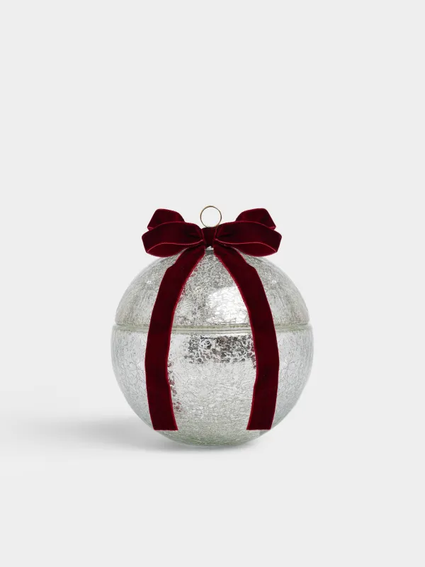 Емкость для хранения, 1,1 л, Шар, Ice christmas, image-0