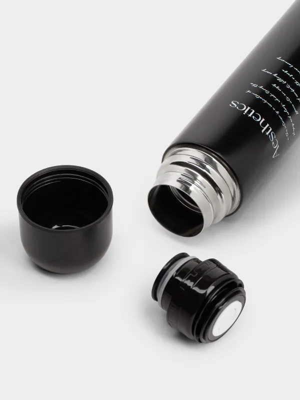 Термос, 1 л, сталь, черный, Aesthetics, Course, image-3