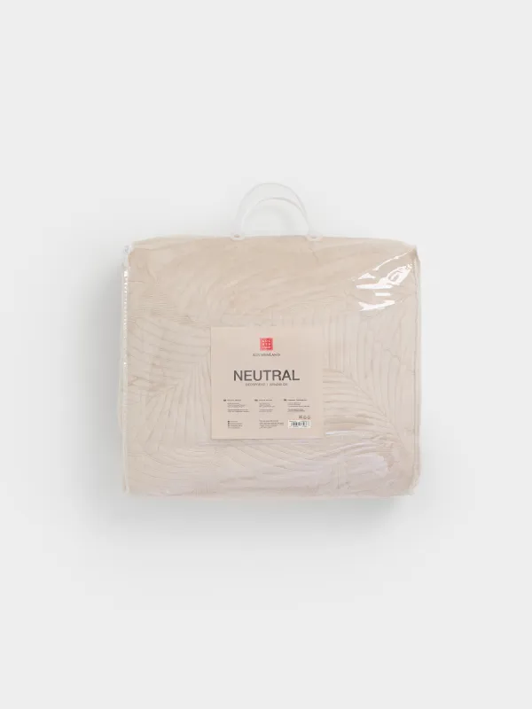 Покрывало, 220х240 см, стеганое, Пальмовый лист, Stitch velvet, image-5