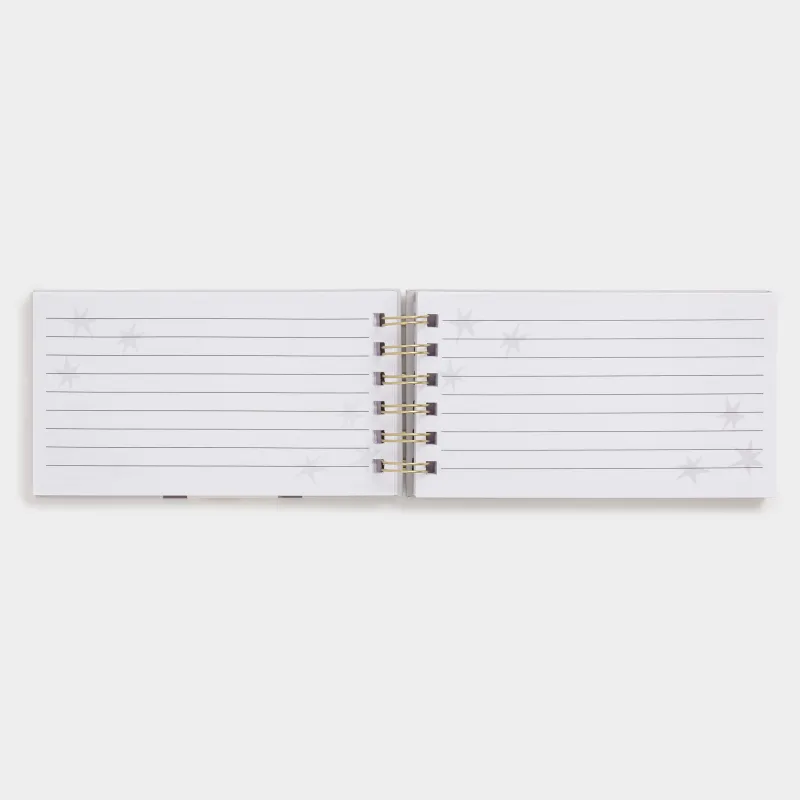 Блокнот для записей, 9х16 см, 100 л, на кольцах, картон, Кот в шарфе, Cat, image-6