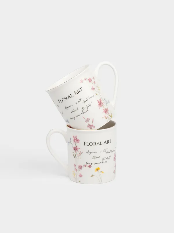 Кружка, 300 мл, 2 шт, Цветочный сад, Meadow, image-0