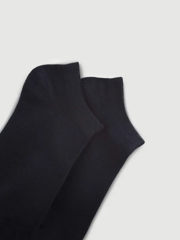 Носки мужские, хлопок/полиэстер, черные, Basic, image-2