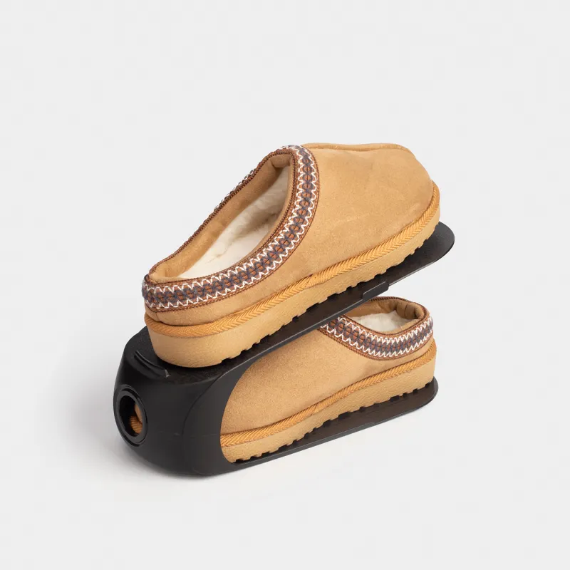 Органайзер-подставка для женской обуви, 26 см, пластик, черный, Compact