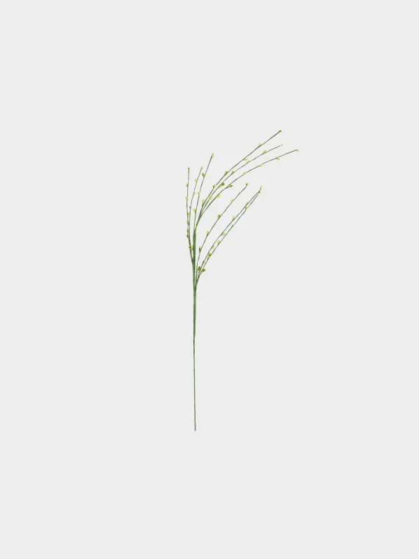 Ветка декоративная, 70 см, Желтые ягоды, Willow decor, image-0