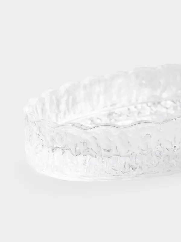 Мыльница, 14х9 см, стекло, овальная, Hiona, image-2