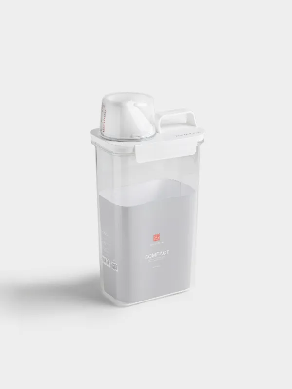 Контейнер для стирального порошка, 2,3 л, с мерником, Compact, image-5