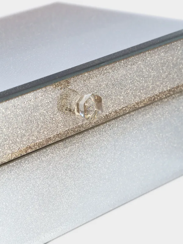 Шкатулка для украшений, 21х13 см, стекло, золотистый градиент, Actress, image-6