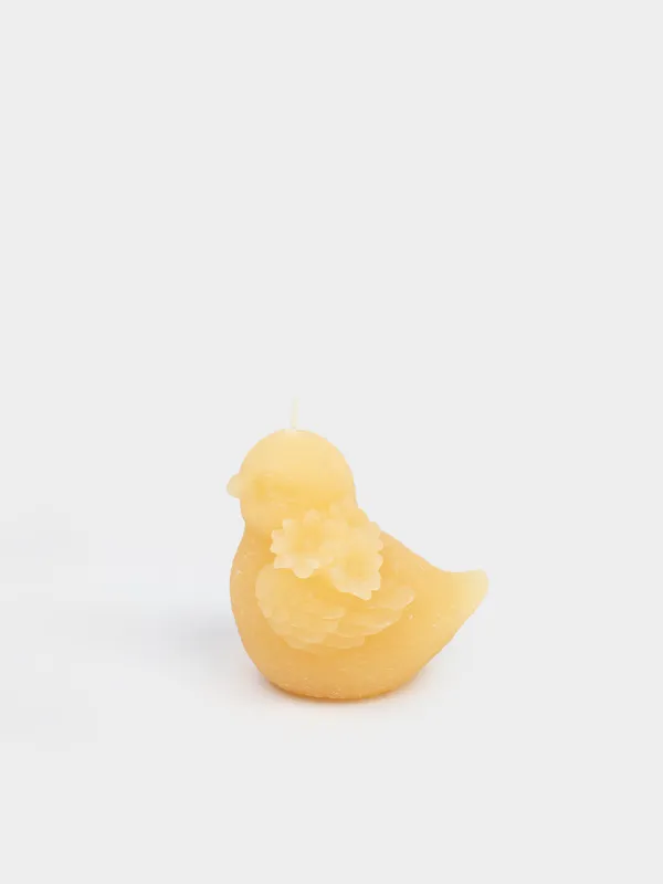 Свеча, 7x6 см, желтая, Цыпленок, Easter, image-0