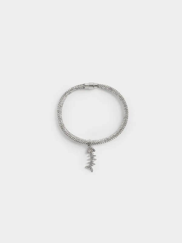 Ошейник для животных, 27 см, Рыбка, Crystal pet, image-0