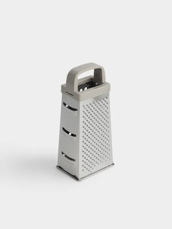 Терка, 21 см, четырехгранная, сталь/пластик, серая, Assist, image-1