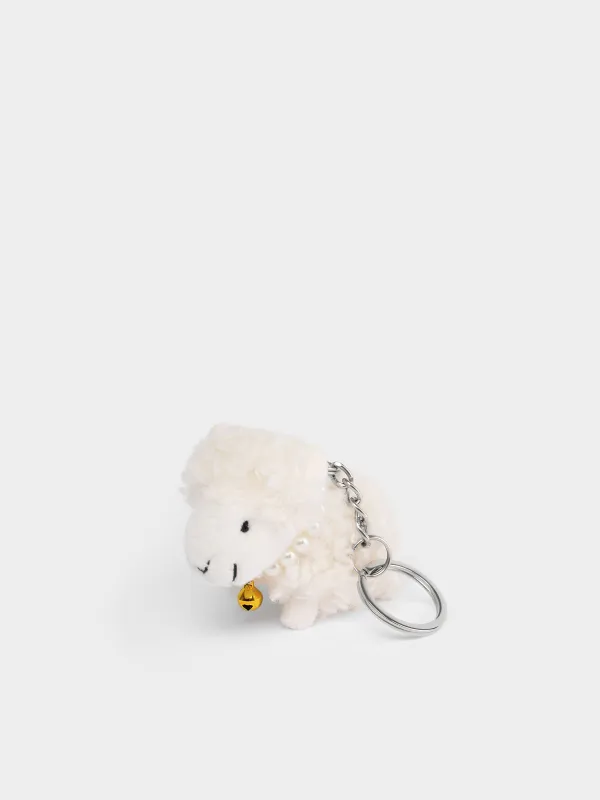 Брелок, 6 см, мягкий, Овечка, Keychain lamb, image-3