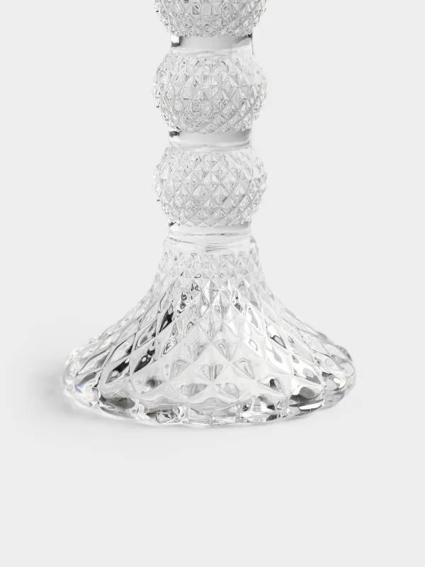 Подсвечник, 16 см, для одной свечи, на ножке, стекло, Naiad, image-2