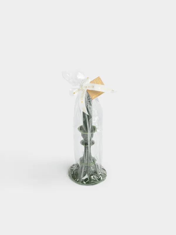 Свеча, 6х20 см, с блестками, Shape candle, image-3