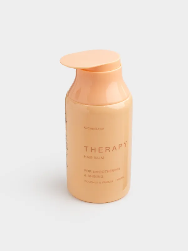 Бальзам ополаскиватель, 500 мл, для мягкости и блеска волос, Кокос/Ваниль, Therapy, image-2