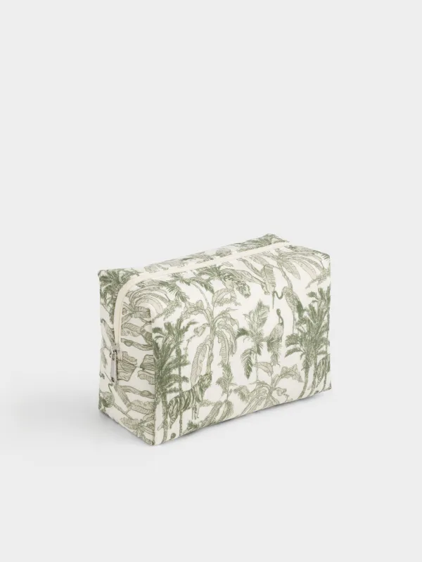 Косметичка, 22х15 см, Джунгли, Muslin print, image-1
