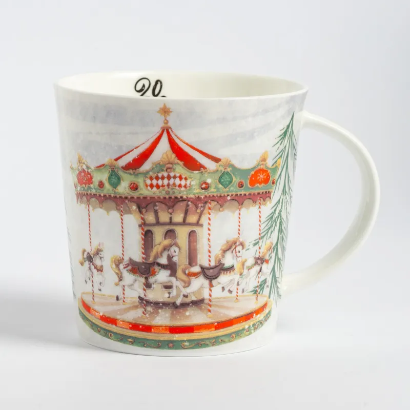 Кружка, 450 мл, фарфор F, Карусель, Carousel