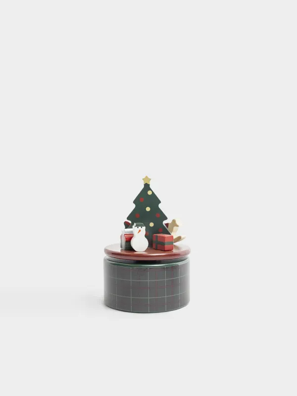 Статуэтка музыкальная, 11 см, заводная, Рождество, Christmas style, image-0