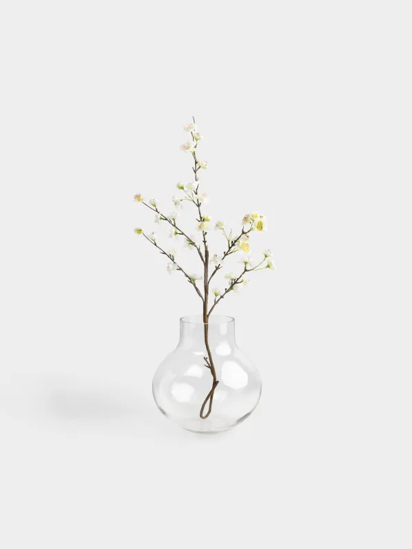 Ваза для цветов, 25 см, стекло, Колба, Flask, image-3
