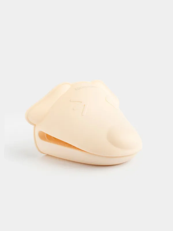 Прихватка, 13 см, силикон, бежевая, Собака, Soft kitchen, image-0