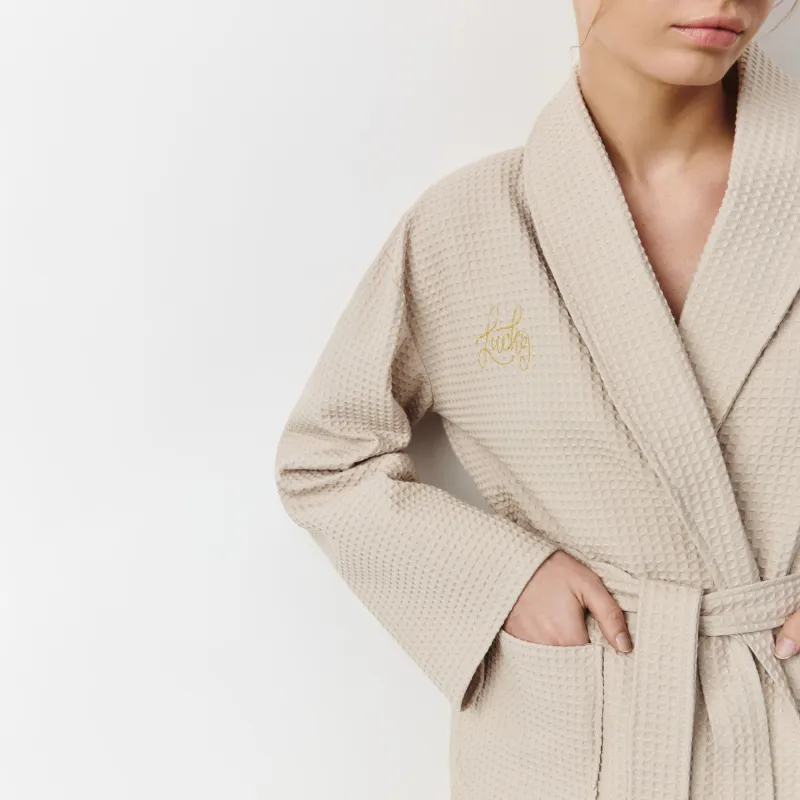 Халат женский, с длинным рукавом, Stefani