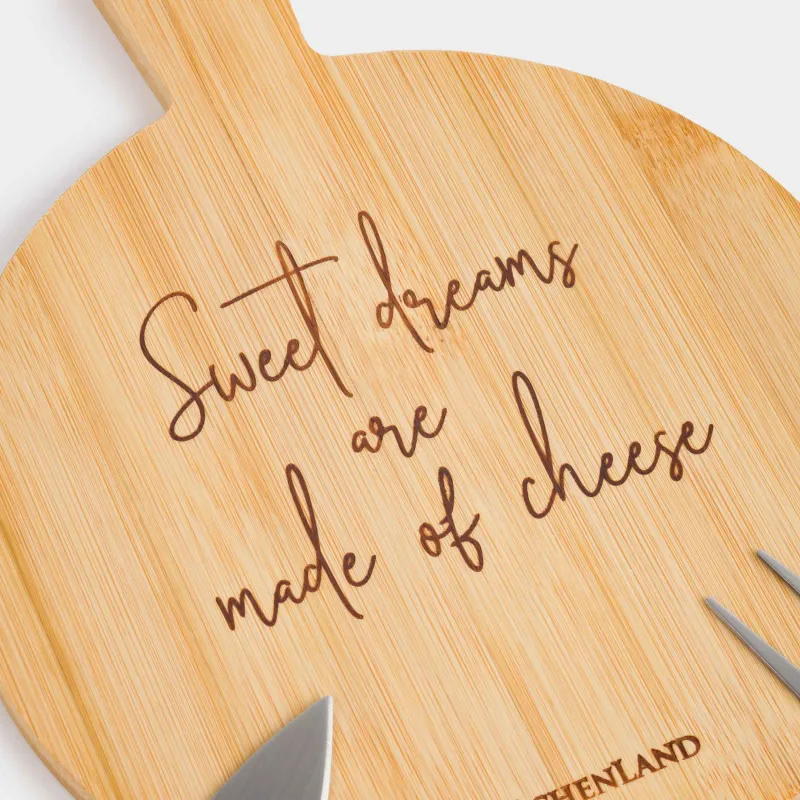Набор для сыра, 3 предмета, Cheese, Bamboo, image-4