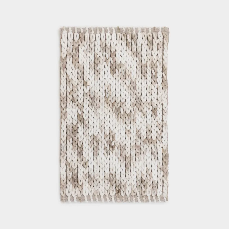 Коврик, 50х80 см, противоскользящий, Косичка, Cosy