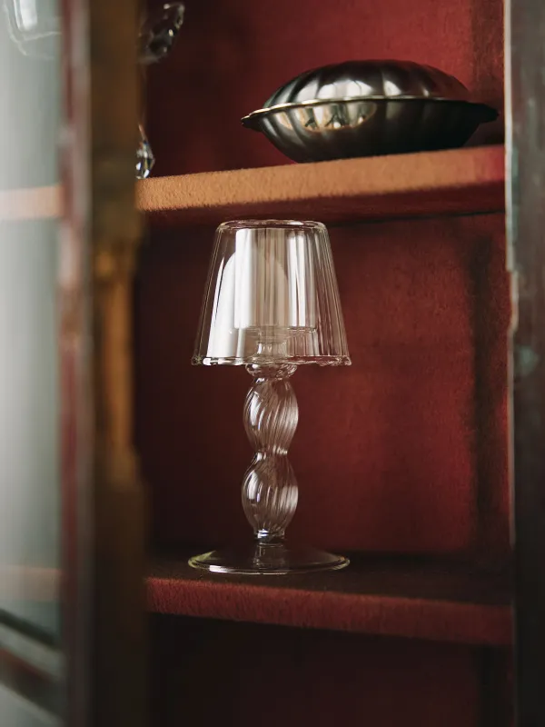 Подсвечник, 17 см, для чайной свечи, Торшер, Clear, image-5