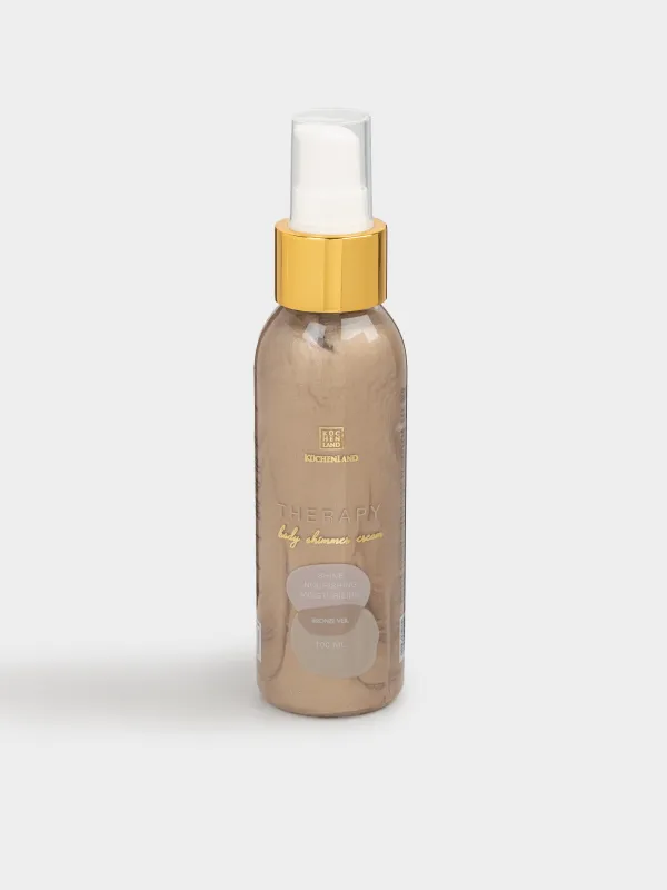 Шиммер для тела, 100 мл, с дозатором, увлажняющий, Бронзовая вуаль, Therapy, image-0