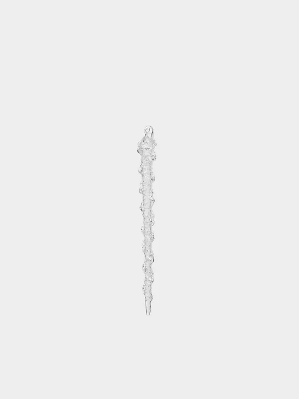 Игрушка елочная, 20 см, Сосулька, Ice crystal