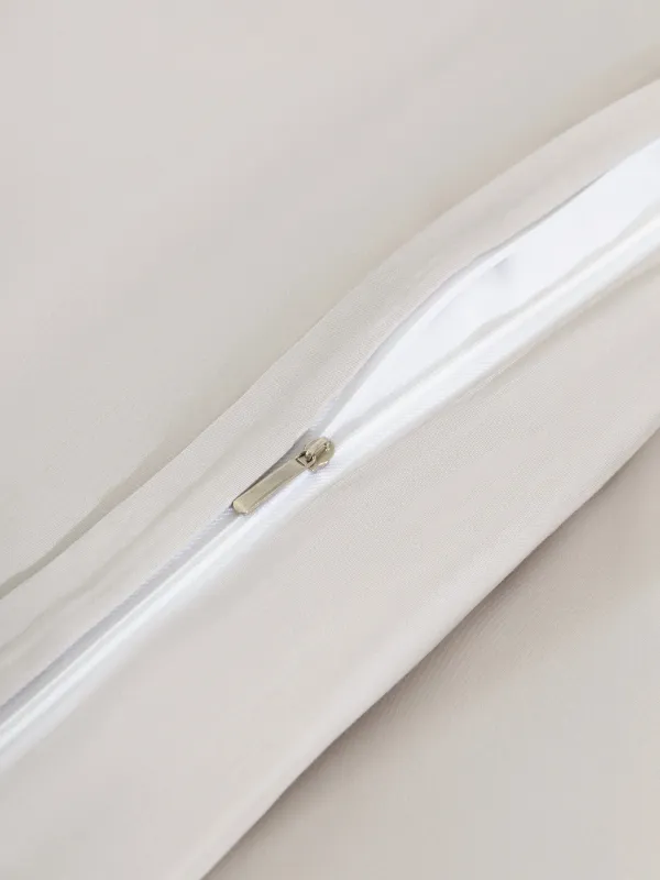 КПБ евро, с ушками, тенсель 300 ТС, бежевый, Tencel, image-4