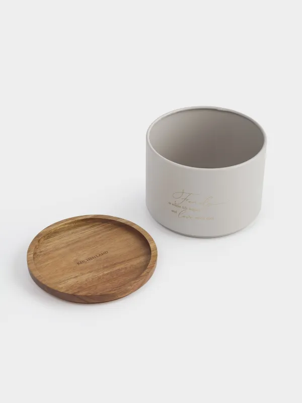 Банка для сыпучих продуктов, 850 мл, Ritlen, image-4