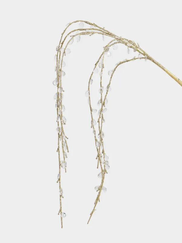 Ветка декоративная, 1 м, Кристаллы, Crystal decor, image-1