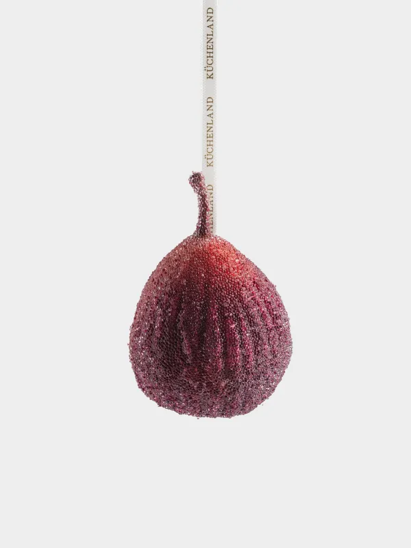Набор елочных игрушек, 9 см, 4 шт, Фрукты, Fruits, image-4