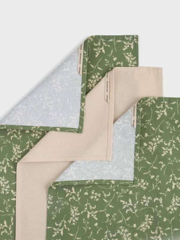 Полотенце кухонное, 40х60 см, 3 шт, в хлебной корзине, хлопок, Сухоцветы, Meadow, image-6