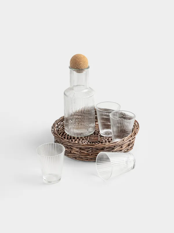 Набор для напитков, на подставке, Globe, image-3