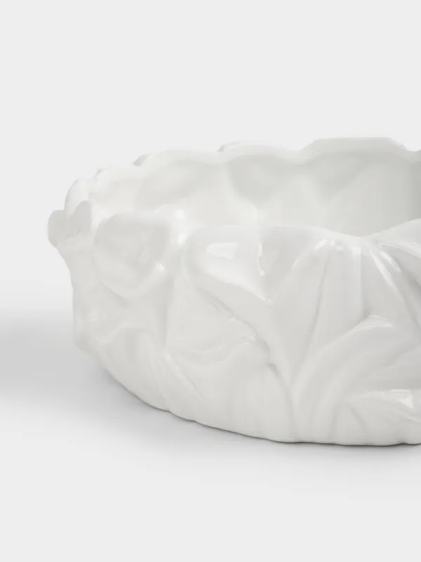 Ваза для фруктов, 24х9 см, Каллы, Calla white, image-2